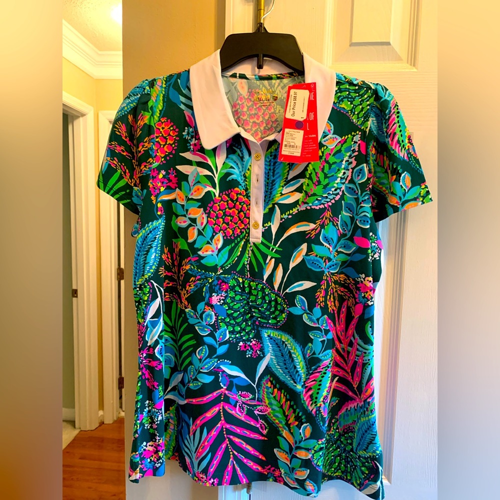 Lilly Pulitzer short sleeve size XL top